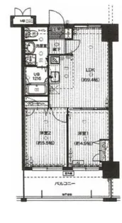 福岡県福岡市博多区堅粕3【マンション】の間取り