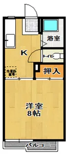 フローレンス【2階】の間取り