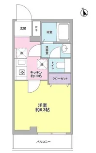 Oak Terrace KY【2階】の間取り