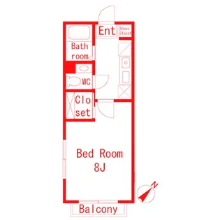 SEA FLAT【2階】の間取り