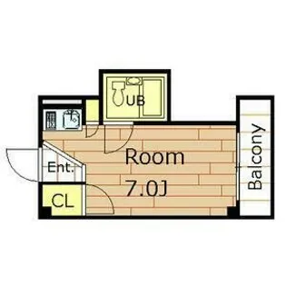 アース湯里【4階】の間取り