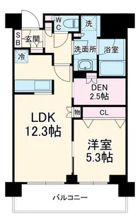 スタイリオ梶が谷【4階】の間取り