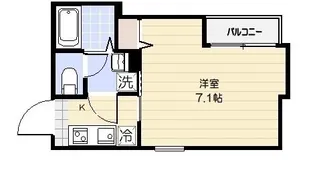 リベルテ池袋【4階】の間取り