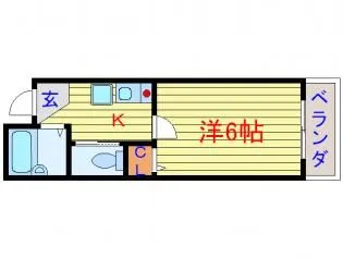 プランドール【2階】の間取り