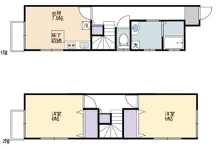 グローリー高宮の間取り