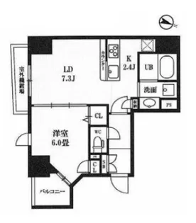 PEAKS神田【3階】の間取り
