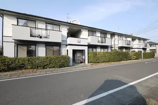 岡山県岡山市北区辰巳【アパート】の外観