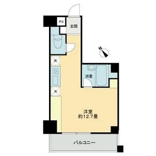 The Blue 8【4階】の間取り