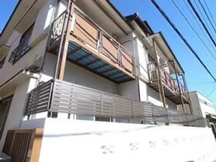 国領コーポB【1階】の外観