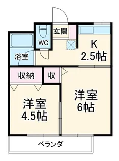 アイリッチ【2階】の間取り