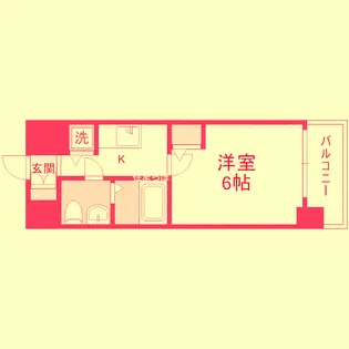 大阪府大阪市都島区網島町【マンション】の間取り
