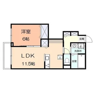 グランルーチェ【1階】の間取り