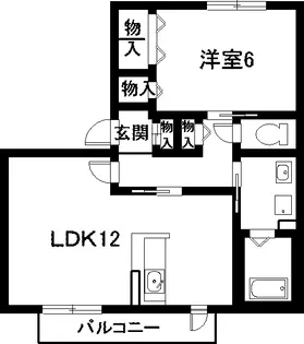 エクセレンス クリア【2階】の間取り