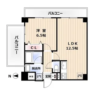 ステージファースト新中野【4階】の間取り