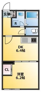 早稲田鶴巻町IMAハウス【2階】の間取り