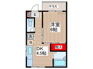 長尾ビル【1階】の間取り