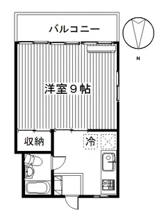 浅見ハイツ【2階】の間取り
