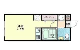 ルグレア八王子【3階】の間取り