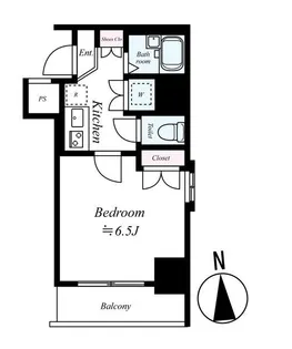 スカイコート神田第3【9階】の間取り