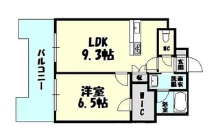 福岡県糟屋郡志免町御手洗2【マンション】の間取り