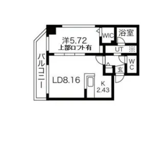 ブランカシータ【1階】の間取り