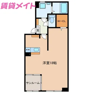 ムーブルIII【3階】の間取り