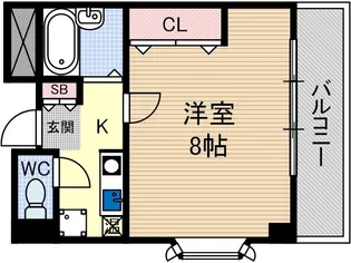 セリバノーブル【6階】の間取り