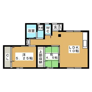 パルドエル大岡山【1階】の間取り