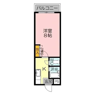 Brise皆生新田【4階】の間取り