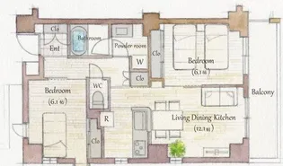 moderato ogikubo【4階】の間取り