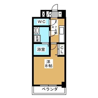 ドゥーエ西船橋【1階】の間取り