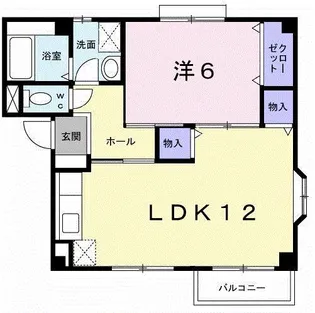 ヴェルドミール野田III【1階】の間取り