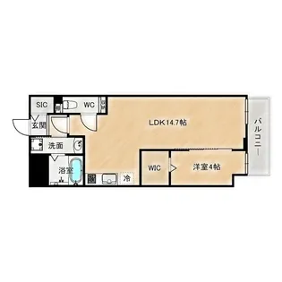 LEGALAND+猫MIYAKOJIMA【5階】の間取り