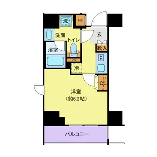 LUMEED横濱吉野町【4階】の間取り
