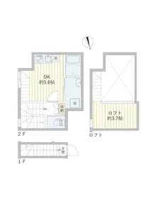 セレーノ船橋【2階】の間取り