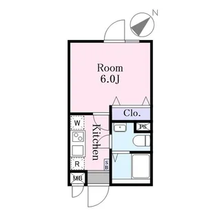 VISTA町屋【3階】の間取り