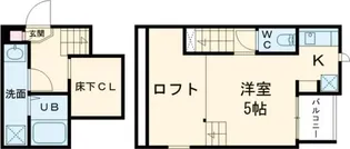 CB基山パッセル【1階】の間取り