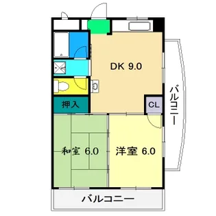 細木ビル【3階】の間取り