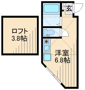 ヒルズ妙蓮寺II【1階】の間取り