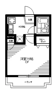 パレ・ドール豊玉中【4階】の間取り