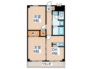 グランドソレーユ【1階】の間取り