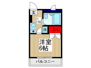 パレスY【2階】の間取り