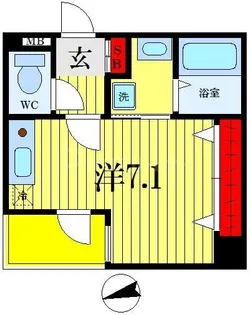 フィリアルコート【1階】の間取り