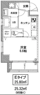 ル・プラターヌ【6階】の間取り
