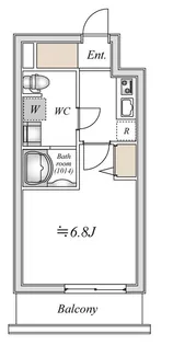 LIME RESIDENCE HIGASHINAKAYAMA【3階】の間取り