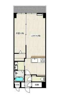 レジデンス宮城野テラス【2階】の間取り