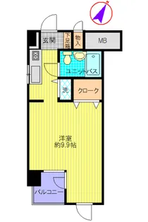 ベルクレエ新百合ヶ丘【4階】の間取り