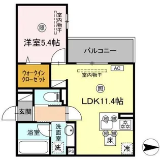 サンドルフ高須II番館【1階】の間取り
