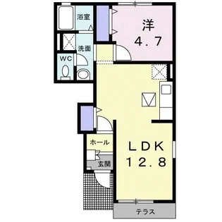 ウイン フォート レジデンスII【1階】の間取り