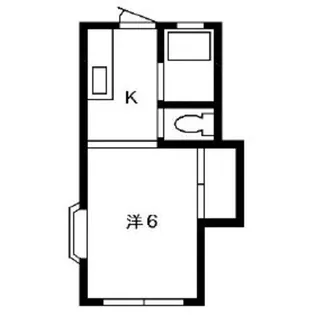 チェリーハイツII【2階】の間取り